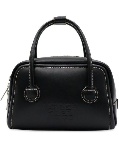 Leather handbag Marge Sherwood Yellow in Leather - 33462998