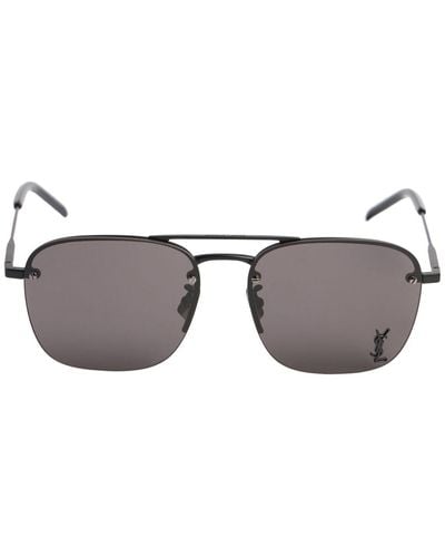 Saint Laurent Sl 309 Metal Sunglasses - Black