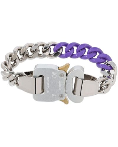 1017 ALYX 9SM Colored Links Bracelet W/ Buckle - Metallic