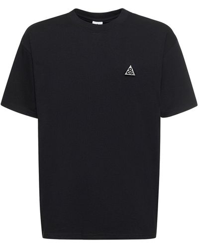 Nike ACG T-Shirt aus "Dri-FIT ADV"-Material mit Logostickerei - Schwarz