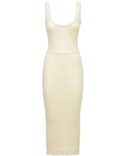 MM6 by Maison Martin Margiela コンバーチブルニットドレス - ホワイト