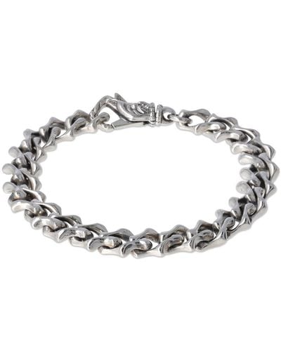 Emanuele Bicocchi Sharp Link Chain Bracelet - Metallic