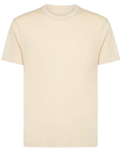 Tom Ford Lyocell & Cotton T-Shirt - Natural
