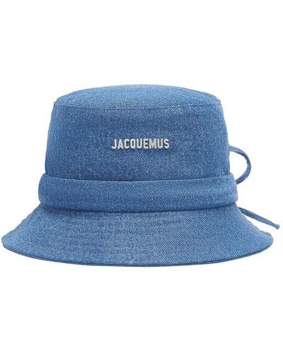 Jacquemus Hut Aus Baumwolle "le Bob Gadjo" - Blau