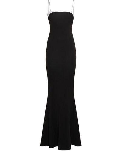 Jacquemus La Robe Aro Long Dress - Black