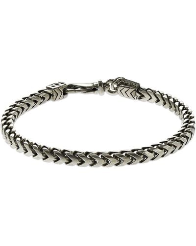 Emanuele Bicocchi Square Chain Bracelet - Metallic