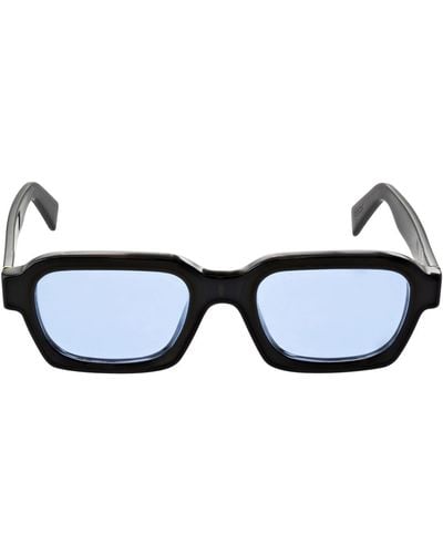 Retrosuperfuture Caro Azure Acetate Sunglasses - Black