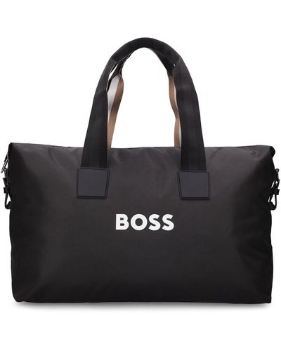 BOSS Catch Logo Duffle Bag - Black