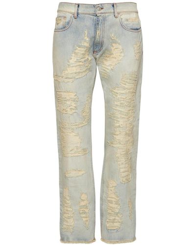 1017 ALYX 9SM Jean en denim de coton usé - Gris