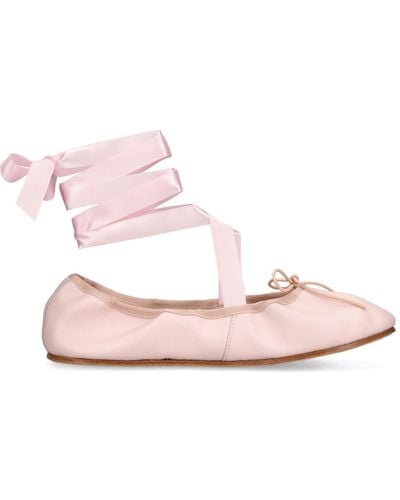 Repetto 10Mm Sophia Leather Ballerinas - Pink
