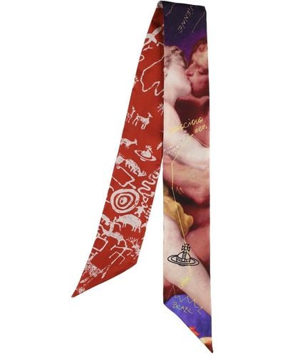 Vivienne Westwood The Kiss Silk Twill Bandeau - Red