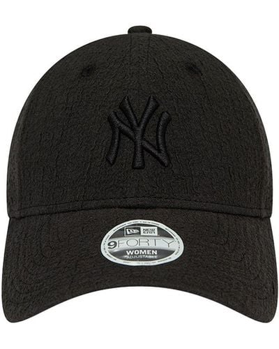 KTZ Ny Yankees Bubble Stitch 9forty Hat - Black