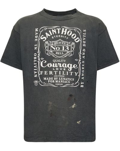Saint Michael X Neighborhood T-shirt - Black
