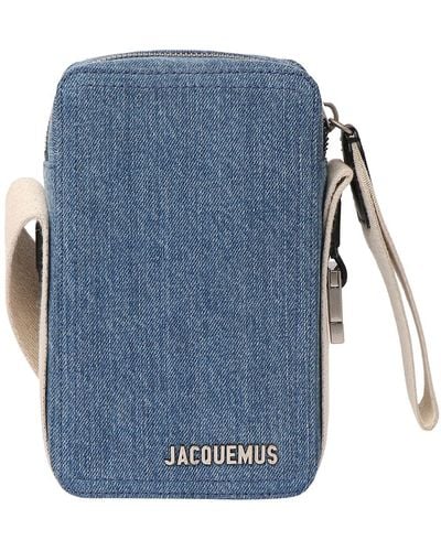 Jacquemus Le cuerda bolso cruzado vertical - Azul