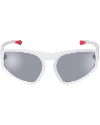 Moncler Futuristische Sonnenbrille "pentagra" - Grau