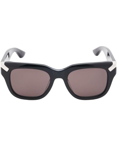 Alexander McQueen Sonnenbrille Aus Acetat "am0439s" - Grau