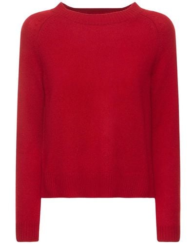 Weekend by Maxmara Pull-over en maille de cachemire scatola - Rouge