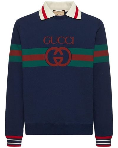Gucci top sweatshirt mens