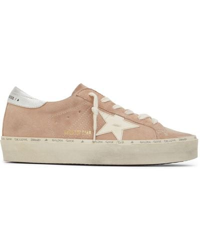 Golden Goose 30Mm Hi Star Suede Trainers - White