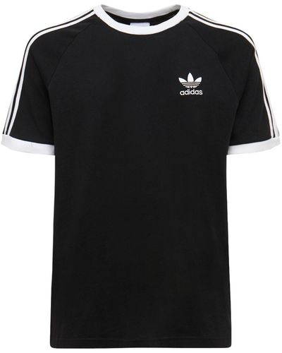 adidas Originals 3 -stripes Tシャツ - ブラック