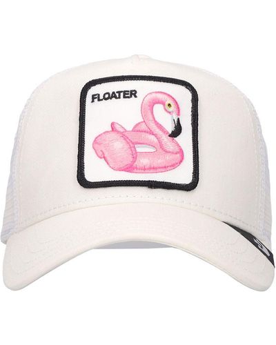 Goorin Bros The Floater Trucker Hat W/Patch - Pink