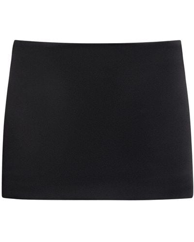 Khaite Jett Short Skirt - Black