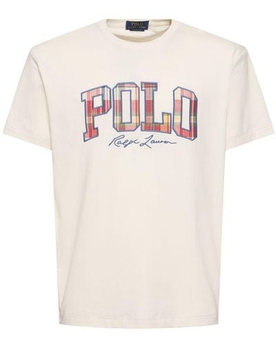 Polo Ralph Lauren T-shirt Mit Druck - Weiß