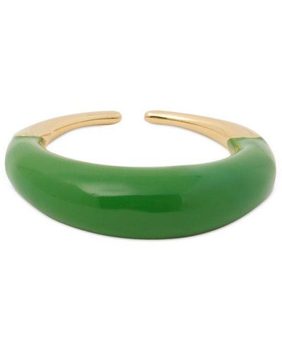 Bottega Veneta Spine Ring - Green