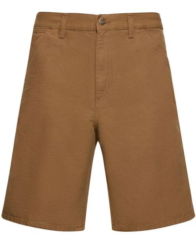 Carhartt Dearborn Canvas Single-knee Shorts - White