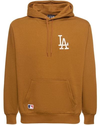 KTZ La Dodgers League Essentials Hoodie - Brown