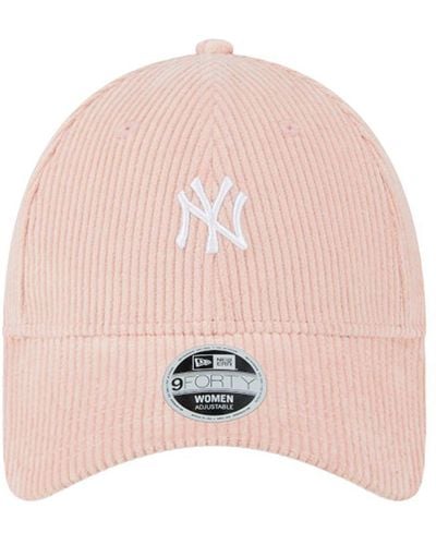 KTZ Cappello 9forty ny yankees in millerighe - Rosa
