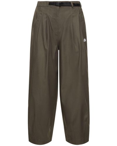 The North Face Pleated Casual Trousers - Green