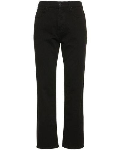 MSGM Cotton Denim Pants - Black