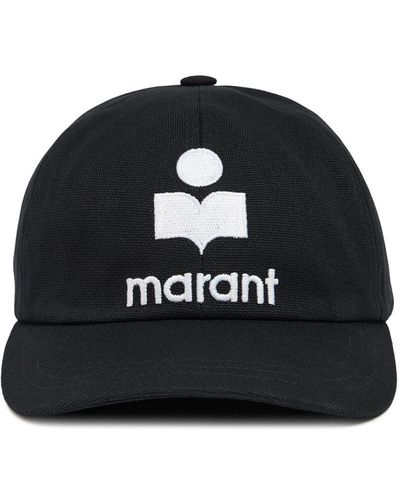 Isabel Marant Tyron Cotton Cap - Black