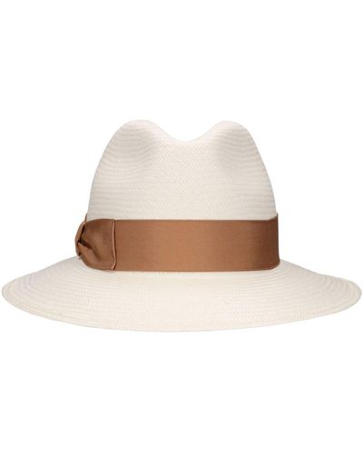 Borsalino Giulietta Fine Panama Hat - White