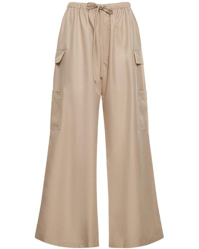 Reformation Ethan Cargo Pants - Natural