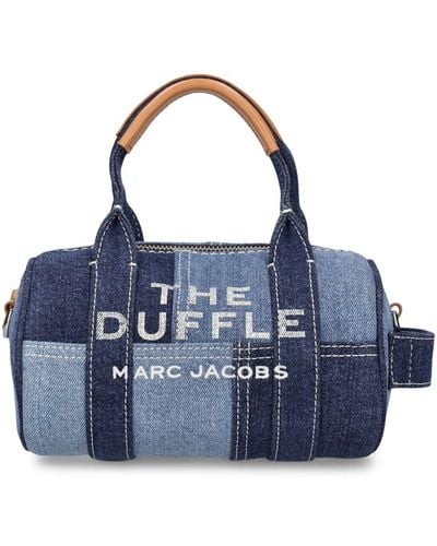 Marc Jacobs Sac en denim the mini duffle - Bleu