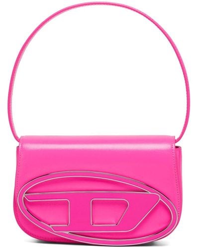 DIESEL 1dr Leather Top Handle Bag - Pink