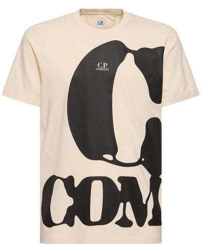 C.P. Company Graphic Relaxed Fit T-shirt - Black