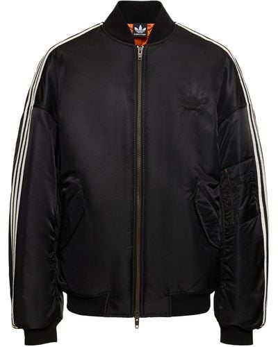 Balenciaga Adidas Bomber Jacket - Black