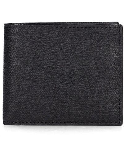 Valextra Cartera de piel - Negro