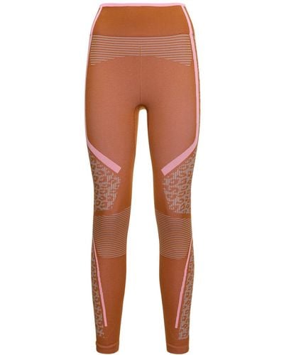 adidas By Stella McCartney True Strength Tech Base-Layer Tights - Orange