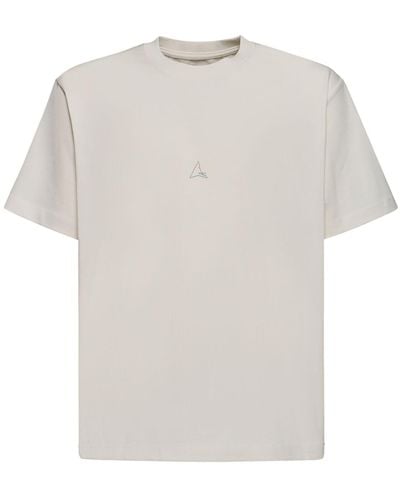 Roa Classic Cotton T-shirt - White