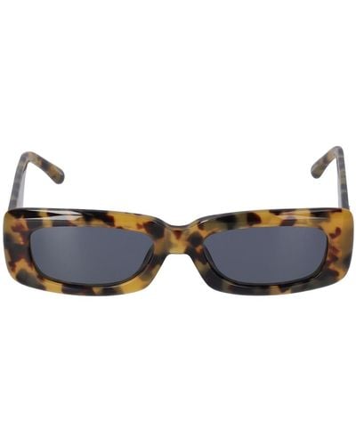 The Attico Mini Marfa Squared Acetate Sunglasses - Blue