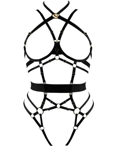 Bordelle Selene Bondage Harness - Black