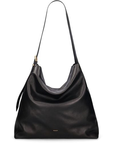 Wandler Large Marli Leather Tote Bag - Black