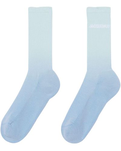 Jacquemus Les Chaussettes Moisson Cotton Socks - Blue