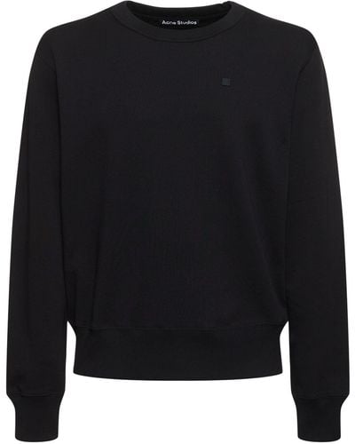 Acne Studios Fairah X M Face Crewneck Sweatshirt - Black