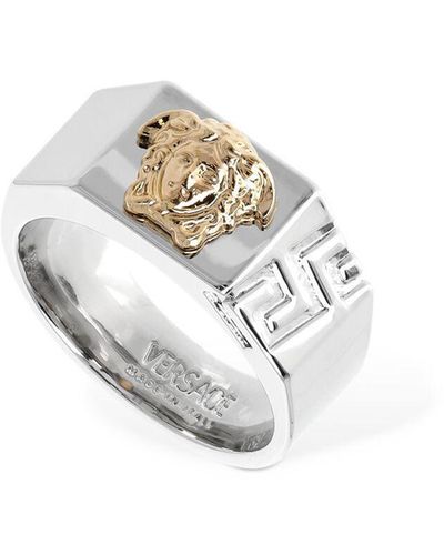 Upcycled Versace ring - Silver