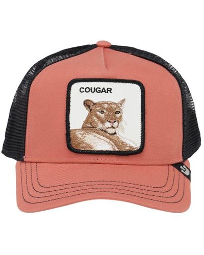 Goorin Bros Cougar Townパッチ トラッカーハット - ピンク